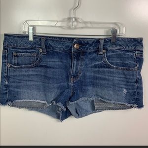 american eagle jean shorts